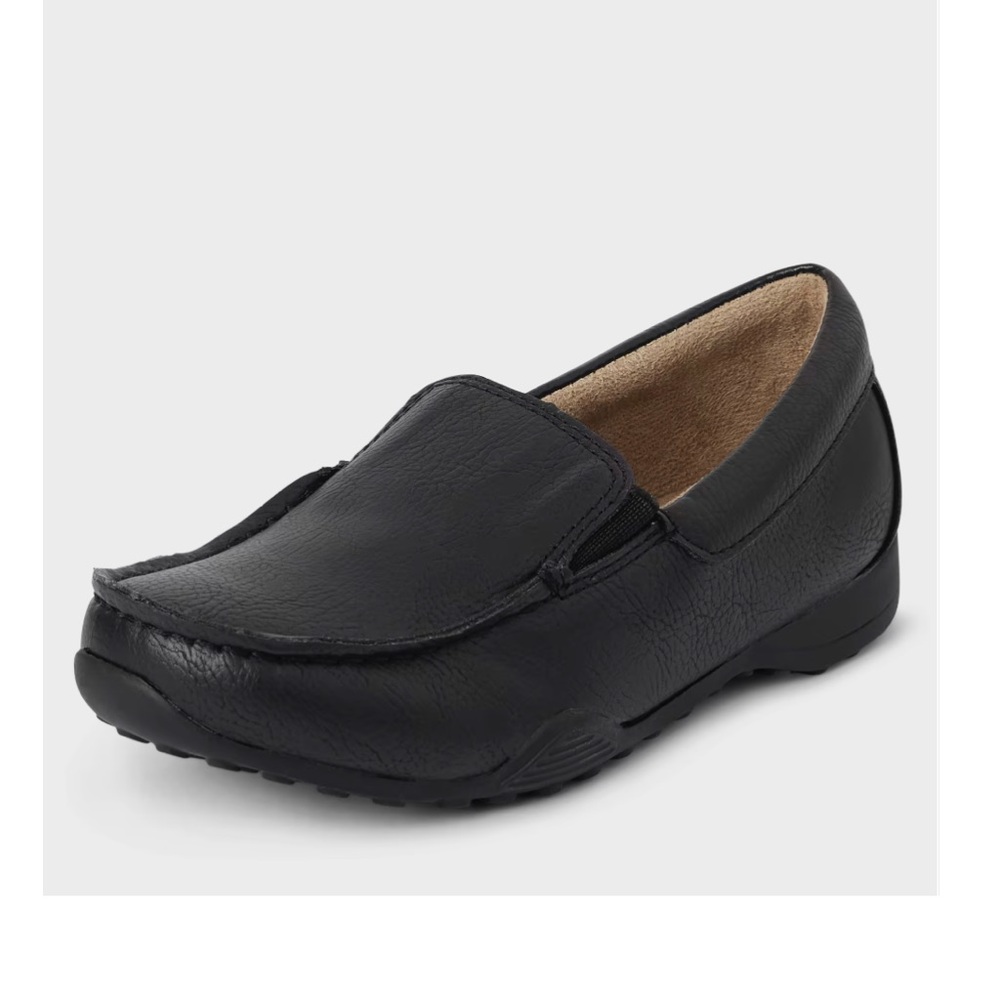 Black Leather Loafer